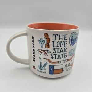 Starbucks Been There Series Texas Lone Star State Coffee Mug 14 Ounce